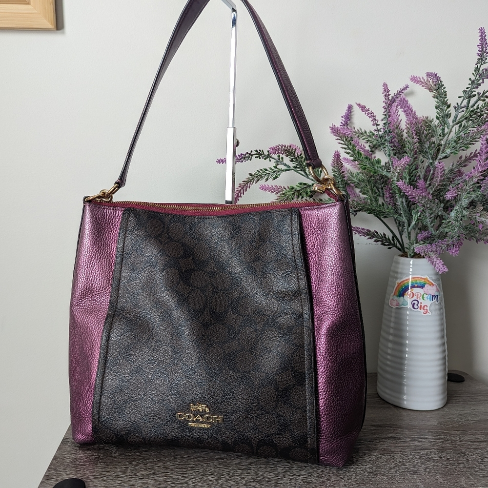 Coach Marlon signature hobo
